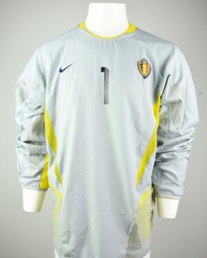 België keepersshirt 2002-2004 maat - XL (maar valt XXL)