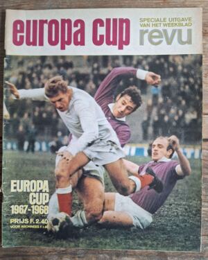 Revu Europa Cup 1967 - 1968 (mega poster Feyenoord)