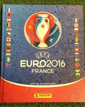 Panini Euro 2016 Frankrijk: Compleet verzamelalbum - harde kaft (Zeer goed staat)