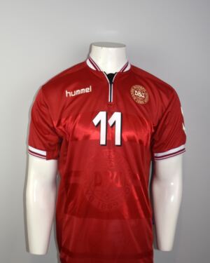 Denemarken Thuisshirt 2000-2002 Ebbe Sand maat - L