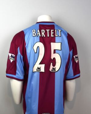 Aston Villa Thuisshirt 1999-2000 Gustavo Bartelt maat - L