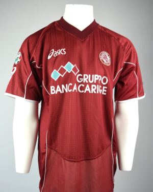A.S. Livorno (wedstrijd gedragen) thuisshirt 2003-2004 Andrea Rabito maat - XL